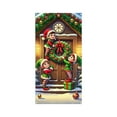 thumbnail image 2 of Japceit Christmas Door Cover Curtain, Large Size Holiday Entrance Decoration, Fabric Panel Door and Wall Decor for Festival Party, Home Seasonal Display, 2 of 8