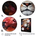 thumbnail image 3 of Designart "Domain Fantasy Lion Mystical wall art" Animals Floater Framed Wall Art Print, 3 of 7