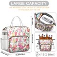 thumbnail image 5 of Pioneer Flower Floral Print Pattern Womens Lunch Box for Work,Insulated Large Lunch Bag for Tween and Teen,Loncheras Para Mujer,Leakproof Adult Lunch Bag for Work,Beach,Travel,Picnic,Camping, 5 of 7