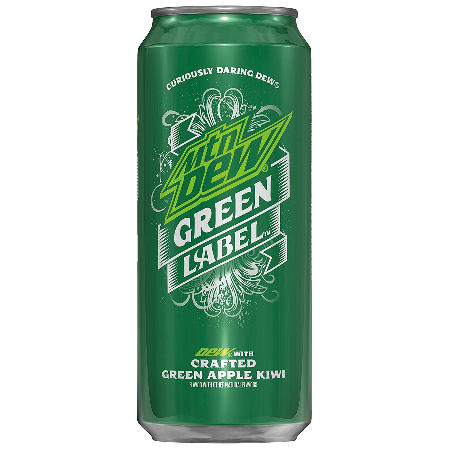 mountain dew green label