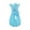 Blue, variant on Plastic Flower Vase for Flowers Arrangement,6.3 inch Decorative Vases for Home Decor,Shelf,Table Centerpieces,Kitchen,Floral Arrangements with Bow for Indoor Decor Red