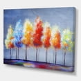 thumbnail image 1 of Designart - Paysage Forestier Coloré d'Automne XXXI - Impression sur Toile de Ferme, 1 of 2