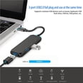 thumbnail image 4 of Type-C 2.0 HUB Adaptateur avec 4 USB Interface Ultra Mince Hubs USB pour Ordinateur Portable PC, 4 of 5