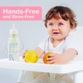 thumbnail image 5 of (4-Pack) Bottle Handles for Dr Brown Narrow Baby Bottles with Easy Grip Handles to Hold Their Own Bottle - BPA-Free Soft Silicone - Red Green and Blue, 5 of 5