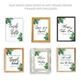 thumbnail image 3 of Koyal Wholesale Tropical Leaves Wedding Signs Bundle Set for Ceremony, Reception Decor Signage, 8.5 x 11", 30-Pack, 3 of 5