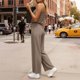 thumbnail image 5 of Pantalones Casuales para Mujeres de Verano sin Mangas Pantalones Largos Sudadera con Cuello en V Y Bolsillo, Sudaderas Casuales para Mujeres de Verano para Diario Y Fiesta, 5 of 7