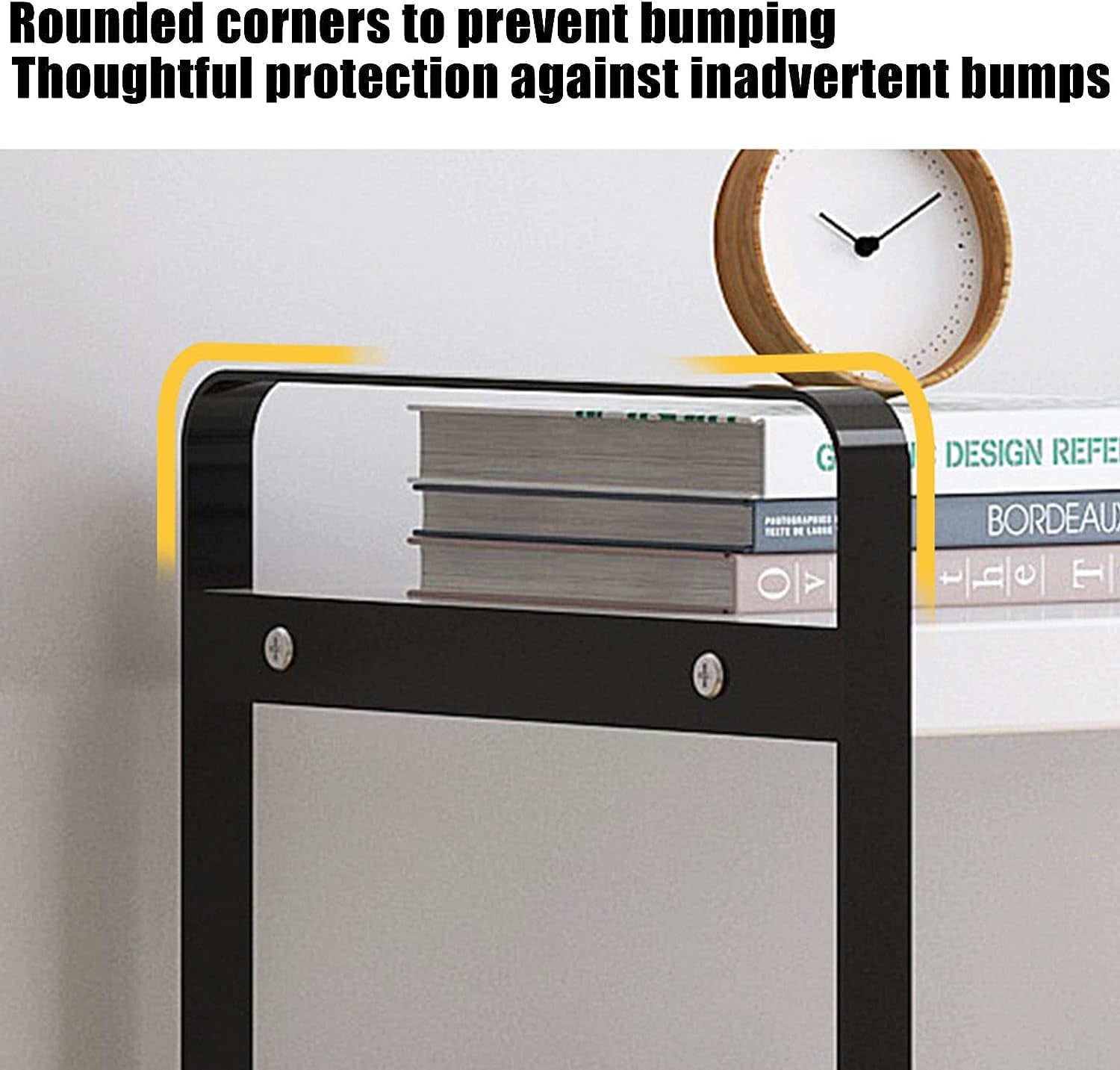 ZeenArt Desktop Organizer, Wooden Desk Shelf Organizer for Home Office