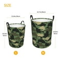 thumbnail image 5 of Bingfone Camouflage Shark Waterproof Foldable Laundry Hamper Bucket With Handles For Storage Bin,Clothes Hamper (Medium), 5 of 8