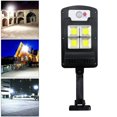 thumbnail image 1 of Luces solares LED para exteriores impermeables IP65, luz de pared LED, luz de seguridad de movimiento solar para jardín, garaje, porche, césped, 48COB Estilo 1 Macarena Lámpara de pared para patio al aire libre, 1 of 8