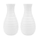 thumbnail image 1 of 2 unids moderno nórdico jarrón hogar creativo simple florero plástico simple decoración simple blanco, 1 of 6