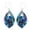 S04 - 1 Sided Abalone, variant on 925 Sterling Silver Abalone Shell Solitaire Dangle Drop Earrings Stylish Fashion Beach Jewelry For Women Unique Costume Jewelry for Women Birthday Christmas Gifts