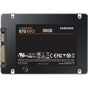 SAMSUNG 500GB 870 EVO Series SATA 2.5 Internal SSD - MZ-77E500B/AM