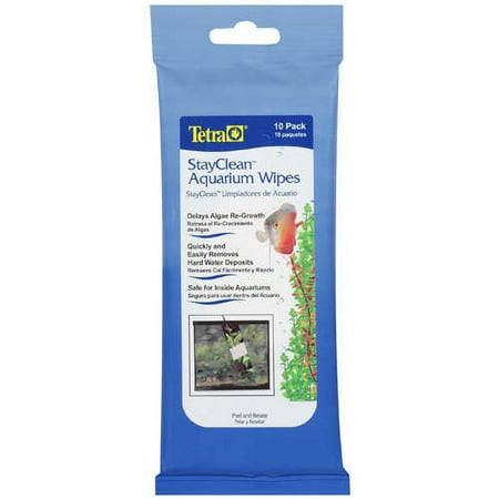 Tetra: Stayclean Aquarium Wipes, 10 ct