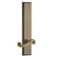 thumbnail image 6 of Grandeur Carnew_Tp_Dd_Na Carre Solid Brass Tall Plate Rose Right Handed Dummy Door Lever, 6 of 6