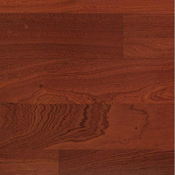 Easoon Engineered Hardwood Flooring, Sapele Burgundy, Tongue & Groove, 1/2" x 3" x 4' RL Planks, 20.84 sq ft