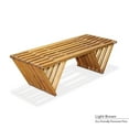 thumbnail image 2 of GloDea Bench X90, Espresso Brown, 2 of 5