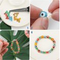 thumbnail image 3 of Multicolor Turkish Eye Acrylic Jewelry Beads 6mm 450 Pcs, 3 of 5