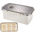 thumbnail image 1 of Dumpling Box for Freezer, Dumpling Storage Box - Freezer Food Container - Freezer Food Container with Lid, Dumpling Containers,A,2000ml, 1 of 9