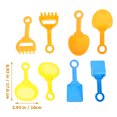 thumbnail image 3 of EeaseCA 1 Set Sand Digging Toy Children Shovel Beach Sand Rake Kit Kids Shovel Plaything (Random Color), 3 of 7