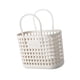 thumbnail image 5 of Organizador de canasta de ducha Organizador multifunción de ducha de desagüe hueco Tote Almacenamiento para el baño Beach Gym Apartment Beige pequeño, 5 of 8