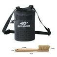 thumbnail image 1 of Magnesium Powder Storage Pouch with Adjustable Waist Belt Chalk Carrier Bag with Brush, 1 of 7