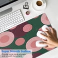 thumbnail image 4 of Funky Florals for Your Desk: Vintage Groovy Flowers Mouse Pad - Cute & Large, Non-Slip Rubber Base, Stitched Edges - Ideal Home Office Decor for Women - 31.5x11.8 inches, 4 of 7
