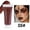 Brown, variant on EBCUE Body Paint Set 5ml Neon Glow in the Dark Paint Face Paint Under Blacklight Reactive Fluorescent Paint Non-Toxic