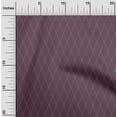 thumbnail image 1 of oneOone Silk Tabby Chocolate Brown Fabric Argyle Check Sewing Material Print Fabric By The Yard 42 Inch Wide, 1 of 4