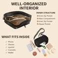 thumbnail image 3 of Crossbody Bags for Women - Vegan Leather Purses with Wide Strap, Trendy Small  Handbag for Everyday Travel, 3 of 6