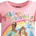 thumbnail image 6 of Disney Princess Toddler Girls' Birthday Graphic T-Shirt Tiana Belle Pink, 6 of 8
