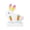 D, variant on OutmaxHome Easter Cute Bunny Egg Wooden Tabletop Decoration