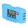 thumbnail image 4 of Controlador de carga solar con pantalla LCD, 12 V, 24 V, puerto USB dual, regulador de carga solar PWM de 20 A., 4 of 14