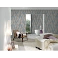 thumbnail image 5 of Concord Wallcoverings Modern Textured Wallpaper Graphics, Vinyl Accent Wall, Beige, Blue, Cream, Orange, Turquoise, 21 in x 33 Ft (57 sq. ft), 391041, 5 of 5