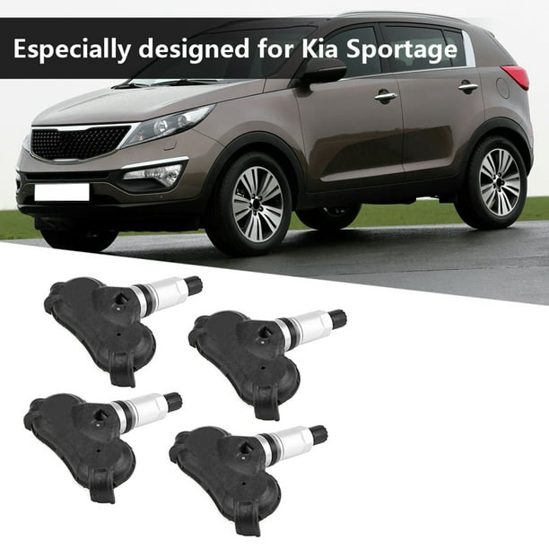 Capteur TPMS Pression Pneus Métal ABS - Compatible Tucson 2015-2017 Et Sonata - Lot De 4