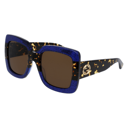 Gucci GG0083S Sunglass 55mm BLUE