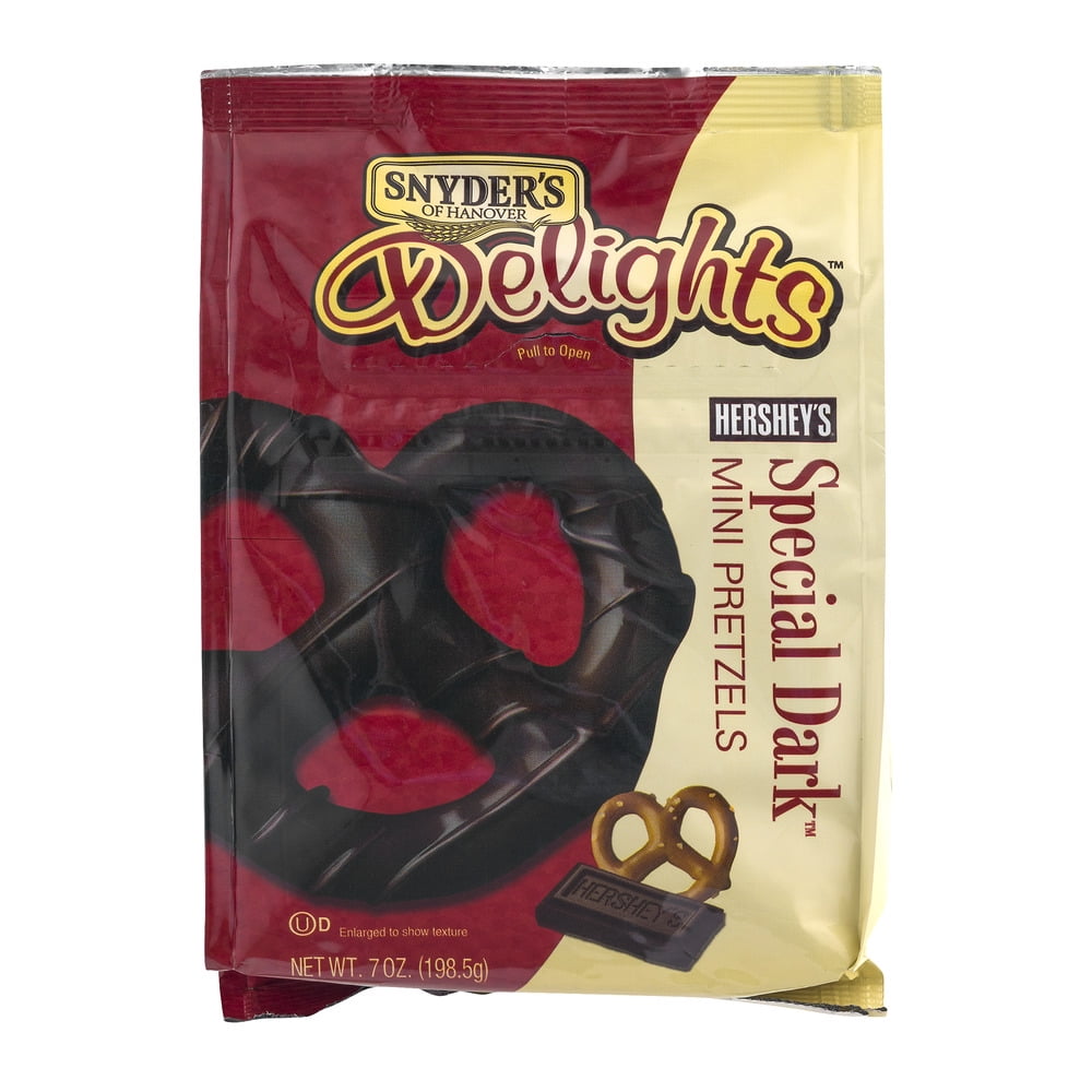 Snyder's Of Hanover Delights Hershey's Special Dark Mini Pretzels, 7.0 OZ by SNYDER'S-LANCE, INC.