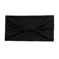 thumbnail image 1 of Lady Headband Solid Color Wide High Elasticity Sweat Absorption Head Wrap for Sports, 1 of 11
