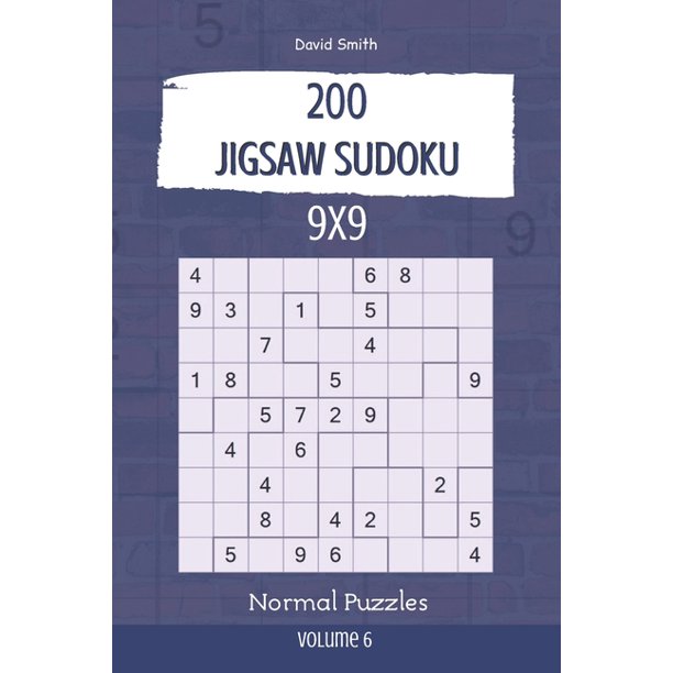 Jigsaw Sudoku 200 Normal Puzzles 9x9 vol.6