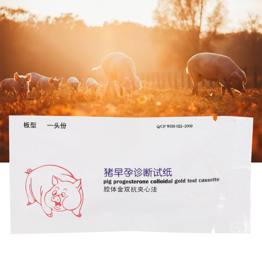 Mgaxyff Sow Pregnancy Tester,Sow Pregnancy Tester Test Strip Pig Pregnancy Diagnosis Tester Test Strip, Sow Pregnancy Test Strip