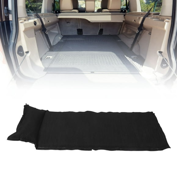 SUV Trunk Air Mattress, Dependable Load Bearing Car Camping Air Mattress Precise Fit Comfortable Fit Car Inflatable Bed Stylish Black Anti Leakage for Camping