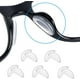thumbnail image 1 of Almohadillas para la nariz YONGSHENG 5 pares de silicona para gafas transparente 2 mm, 1 of 5