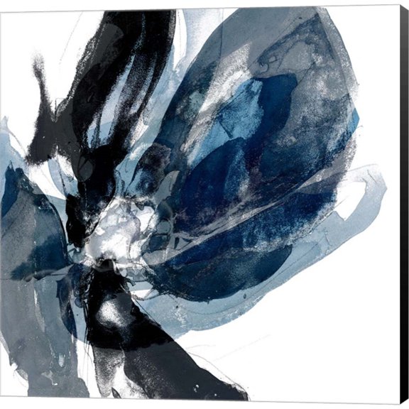 Great Art Now Blue Exclusion III by Jennifer Goldberger, Canvas Wall Art, 24W x 24H