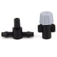 thumbnail image 5 of 20 Piezas Riego para Jardín Kit de Nebulizadores Ajustables Atomizadores con Conector En T Sistema de Goteo de Emisor para Jardín Baoblaze Aspersor de riego, 5 of 7