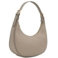 thumbnail image 4 of FashionPuzzle Elegant Crescent Shoulder Bag Underarm Purse (Travertine), 4 of 7