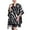 Black, variant on Coats for Women Plaid Patchwork Knit Sweater Jacket,Womens Coats Plus Size Black Free Size