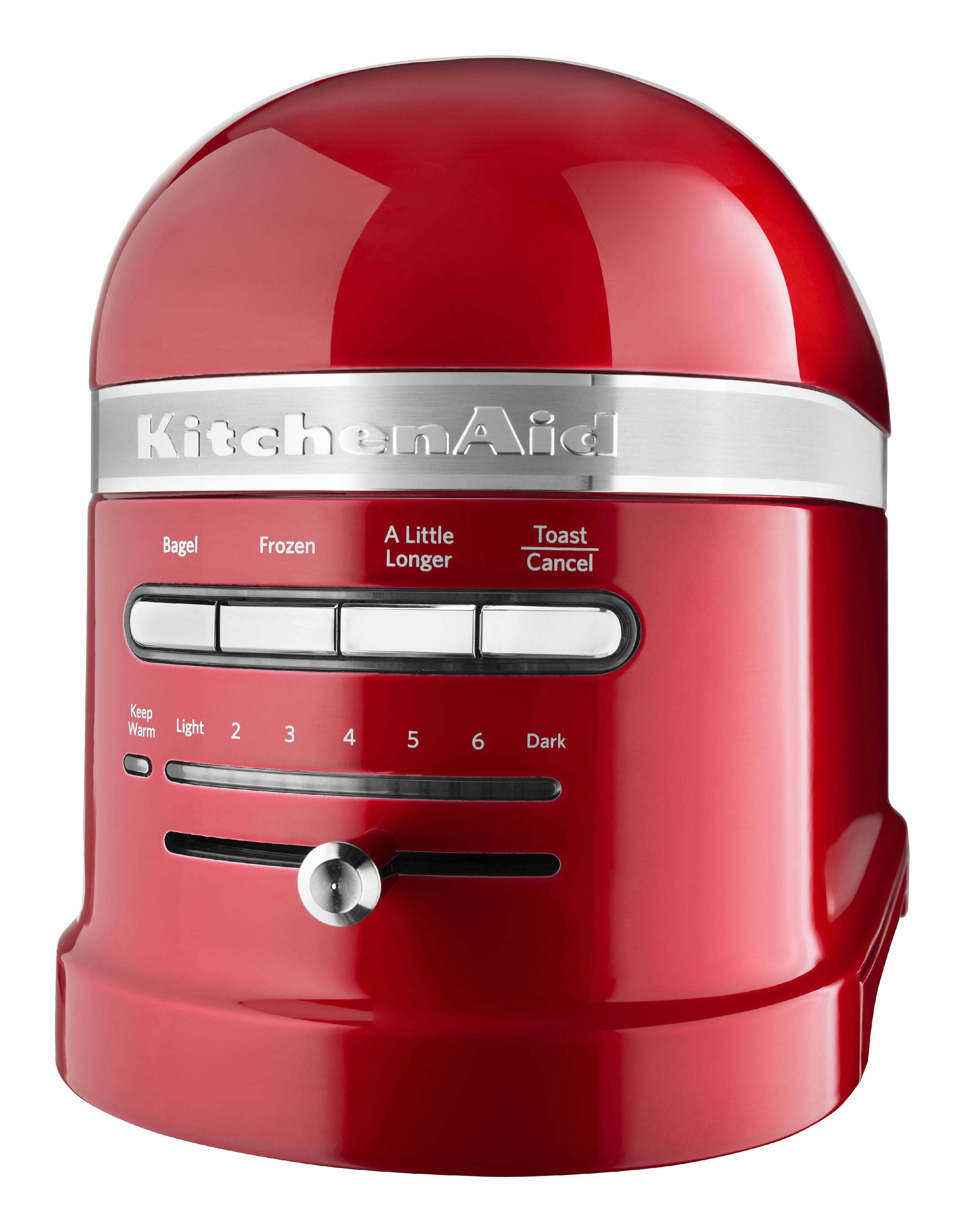 Imagination tendens Afstemning KitchenAid KMT2203CA Toaster - Candy Apple Red Pro Line Toaster -  Walmart.com