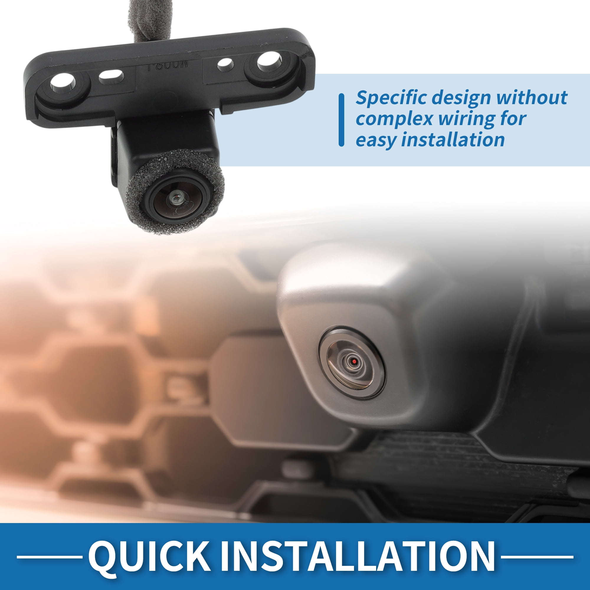 Unique Bargains Front View Camera for Cadillac Escalade and for Chevrolet Suburban