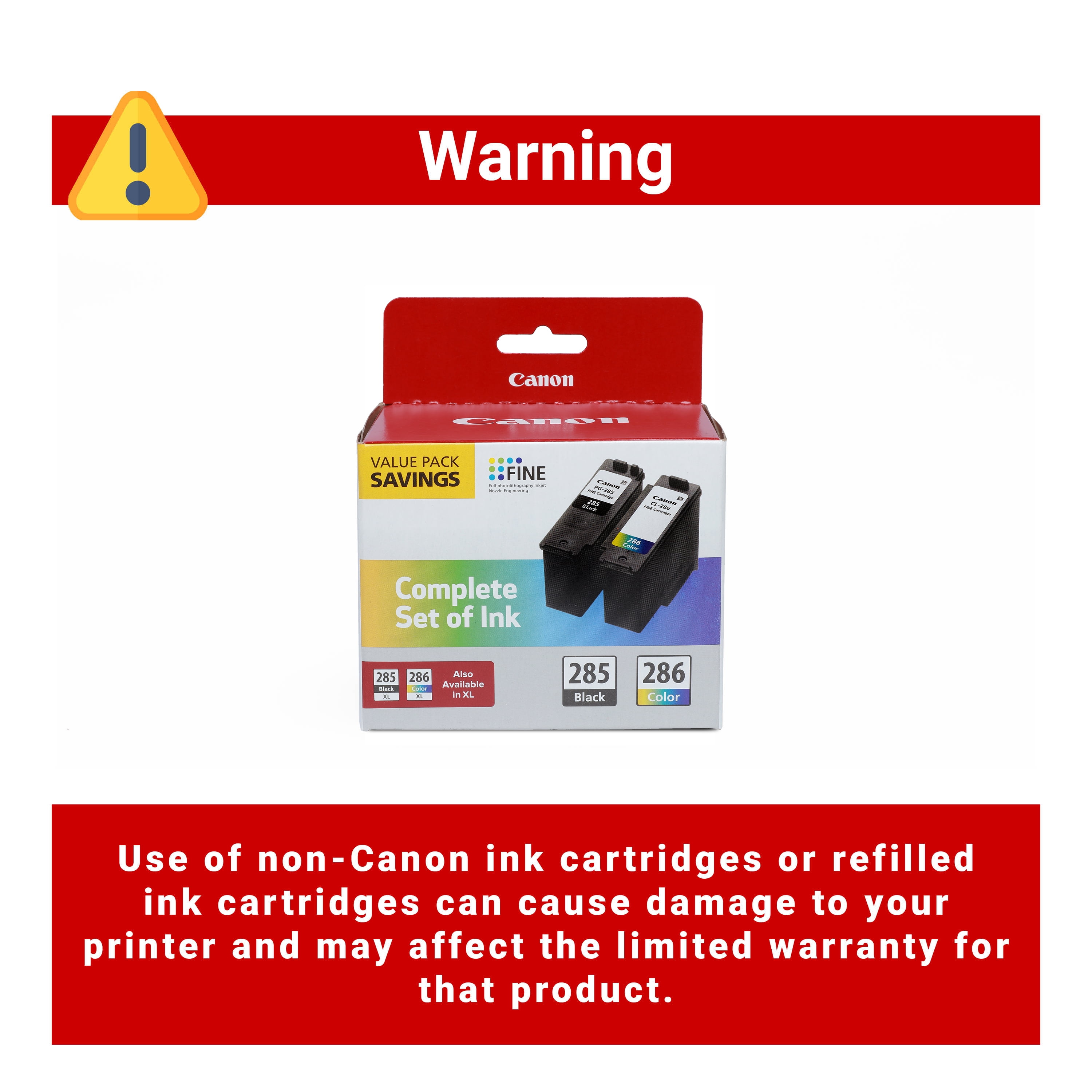 Canon PG-285/CL-286 PACK S Ink Cartridges
