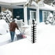 thumbnail image 3 of Style 3 Varilla medidora de nieve hecha a mano con copos de nieve navideños de 24', 3 of 4