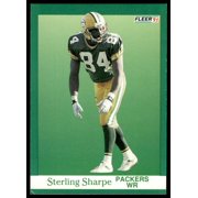 1991 Fleer Sterling Sharpe #261 Green Bay Packers Football Card Green Bay Packers NFL Football Trading Card